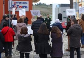 CDU promoveu concentração em Torres Vedras a exigir mais médicos de família para o Oeste