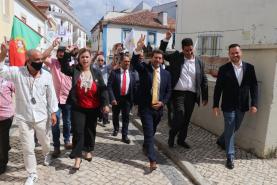 Autárquicas: André Ventura veio à Lourinhã apoiar candidatura do Chega