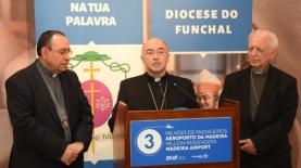 D. Nuno Brás, novo bispo do Funchal, manifestou intenção de servir a tempo inteiro à chegada à Madeira