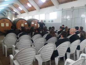 Alunos da ESCO fizeram visita de estudo à Adega Cooperativa da Lourinhã