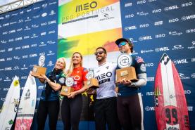 Surf: Brasileira Tatiana Weston-Webb e norte-americano Griffin Colapinto campeões em Peniche
