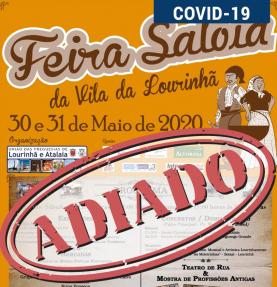 COVID-19: suspensa 5ª edição da Feira Saloia da vila da Lourinhã