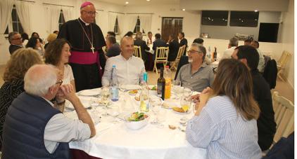 Primeiro jantar da Visita Pastoral reuniu comunidade da Lourinhã em ambiente de proximidade e fraternidade