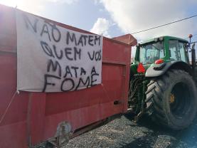 Desmobilizado protesto dos agricultores iniciado no Bombarral e terminado nas Caldas da Rainha