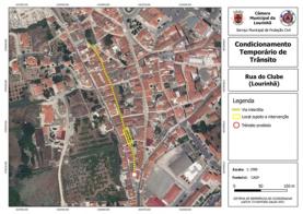 Rua do Clube: trânsito condicionado dias 19 e 20 de Novembro