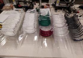 ESCO produziu e doou cerca de 10.000 viseiras