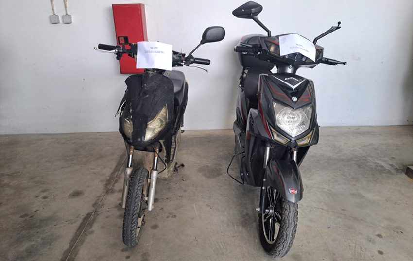 furto motas 25 dr