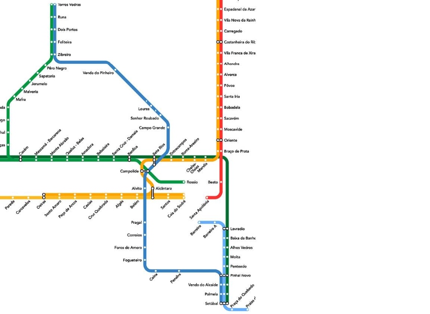 mapa nova linha do oeste 2025